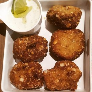 falafel at Beermania in Torrelodones