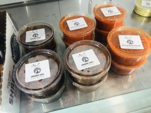 Soups at Fruition Organic Market in Manhattan Beach