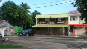 The restaurant (outside view) at Le Jericho in Grand-bourg