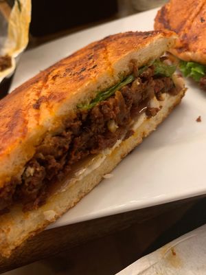 Sandwhich at Nopalito in Montreal