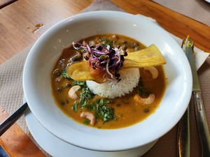 Curry at Aguaribay in Barcelona