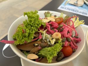 Salad   at Aguaribay in Barcelona