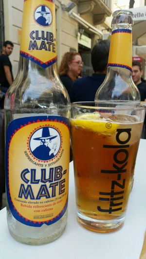 club mate at Aguaribay in Barcelona