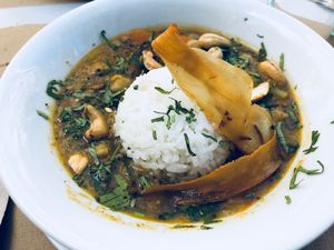 Curry at Aguaribay in Barcelona