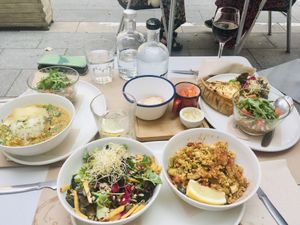 Menu at Aguaribay in Barcelona