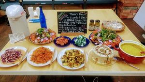 Vegetarian Menu at Ima Koko Shokudō いまここ in Sendai