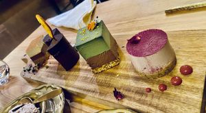 Desert tray at MA and The Seeds of Life in Hong Kong Island