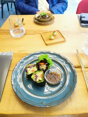 sushi at MA and The Seeds of Life in Hong Kong Island