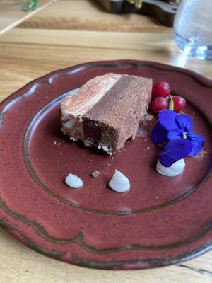 Slice of cake - phenomenal! at MA and The Seeds of Life in Hong Kong Island