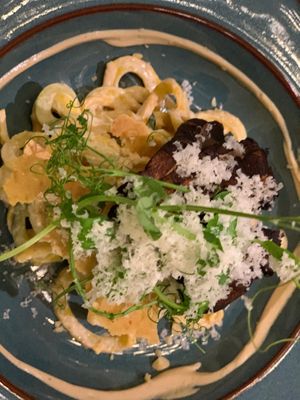 Raw zucchini noodles were underwhelming and I would not order again at MA and The Seeds of Life in Hong Kong Island