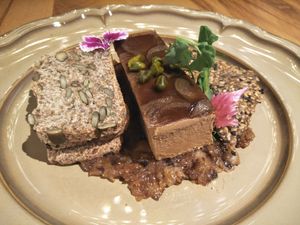 Faux Gras  at MA and The Seeds of Life in Hong Kong Island