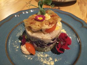 No crab salad at MA and The Seeds of Life in Hong Kong Island