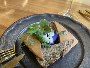 Faux gras terrine  at MA and The Seeds of Life in Hong Kong Island