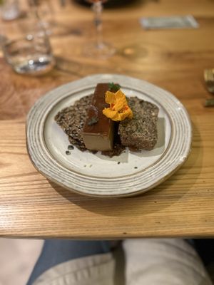 Foie gras  at MA and The Seeds of Life in Hong Kong Island