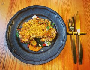 Cauliflower Steak  at MA and The Seeds of Life in Hong Kong Island