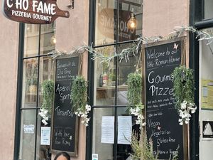 Outside  at C'ho Fame in Copenhagen