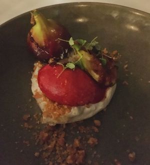 Fig dessert - excellent   at Park and Cove in Noosa Heads