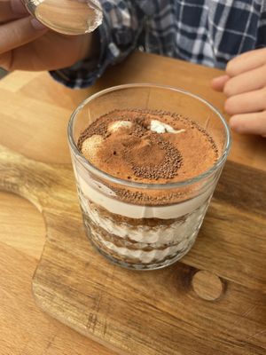 Tiramisu at Rucolino in Dudelange