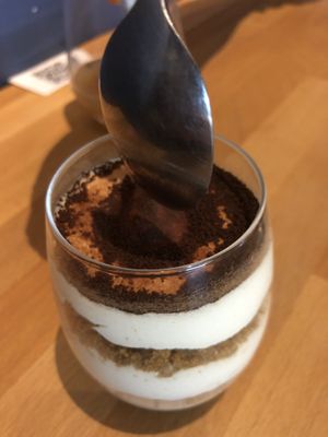 Tiramisu  #Veganuary at Rucolino in Dudelange