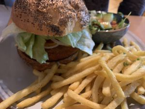 Green Satan Burger  at Rucolino in Dudelange