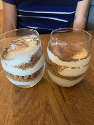 Tiramisu vegan  at Rucolino in Dudelange