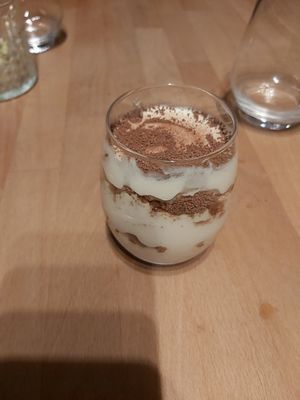 Tiramisu at Rucolino in Dudelange