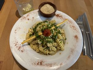 Basil Instinct with some additional “vermigiano"  at Rucolino in Dudelange