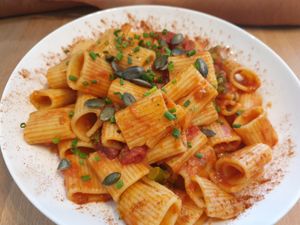 Menu (main dish) at Rucolino in Dudelange