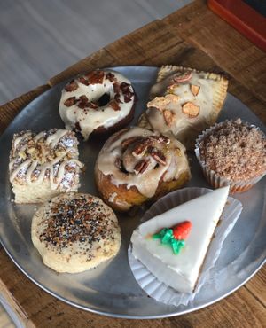 Custom Treats part of a weekly treat box at Cats Luck Vegan in Neptune City