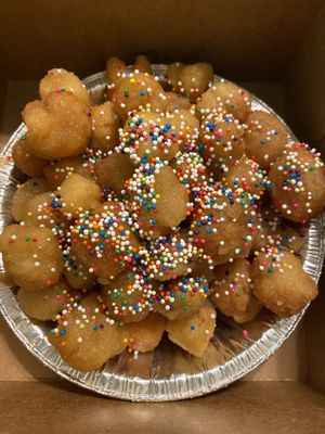 Struffoli at Cats Luck Vegan in Neptune City