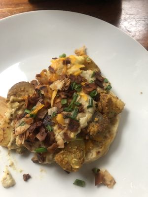 Loaded Breakfast Biscuit  at Cats Luck Vegan in Neptune City