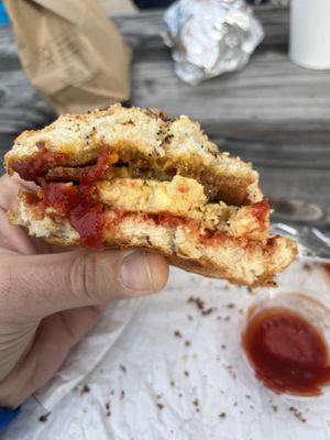 Kinda blown away. Very impressed with their Taylor ham variation    at Cats Luck Vegan in Neptune City