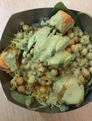 Vegan Buddha Bowl (not listed on online menu)  at Nature's Way Cafe in Lake Worth