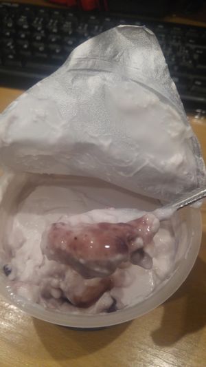 coconut berries yoghurt at Billa Plus in Kittsee