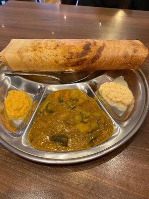 Yummy masala dosa!   at Madras Cafe in Glasgow