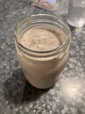 Vegan Cacao Oreo Shake  at The Other Side HI Diner in Honolulu