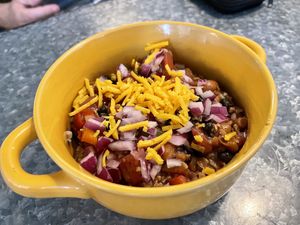 Vegan chili  at The Other Side HI Diner in Honolulu