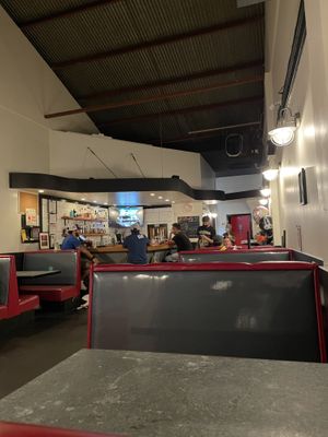 Interior at The Other Side HI Diner in Honolulu