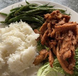 Almost Katsu Vegan Dinner at The Other Side HI Diner in Honolulu