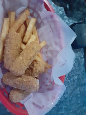 Vegan mozzarella sticks at The Other Side HI Diner in Honolulu