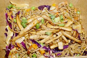 Rainbow noodles  at Flavors in Phoenix