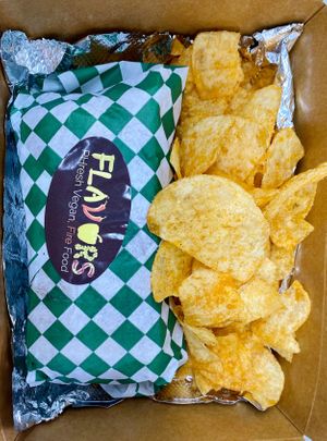 T.L.T with BBQ chips  at Flavors in Phoenix