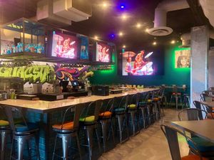 An amazing bar  at GuacStar Kitchen and Cantina in Tempe
