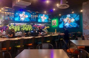 fantastic atmosphere at GuacStar Kitchen and Cantina in Tempe