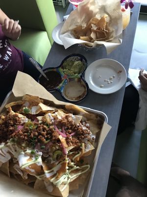 Loaded Nachos at GuacStar Kitchen and Cantina in Tempe