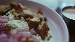 seitan chickn at GuacStar Kitchen and Cantina in Tempe