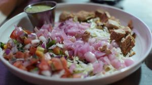 taco salad at GuacStar Kitchen and Cantina in Tempe