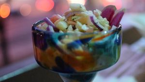 ceviche at GuacStar Kitchen and Cantina in Tempe