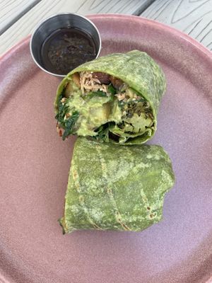 Surf burrito  at Parakeet Cafe in Coronado