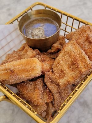 Vegan churro at Tocaya Modern Mexican in West Los Angeles